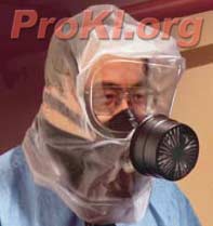 MSA NBC Biochemical escape hood mask system