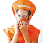 The nosecup and hood design of the Evolution hood provides an excellent seal