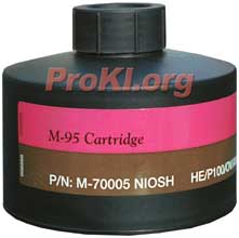 M-95 M95 10yr NBC Gas Mask Filter Cartridges