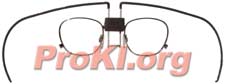 Regular eyeglasses break the seal of a gas mask, special frames must be used