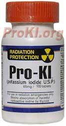 ProKI potassium iodide radiation protection