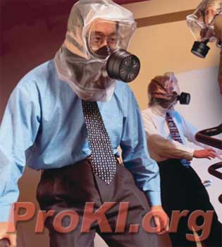 MSA NBC Biochemical escape hood mask system