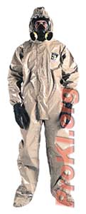 chemical protective suit - cpf3 coveralls suit